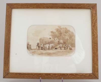 Watercolour Sepia c1849